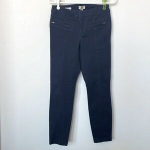 Navy Skinny Pants - Loft